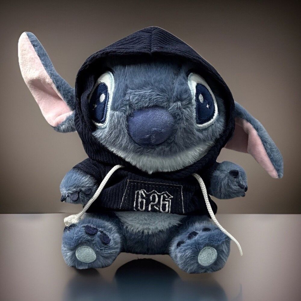 Disney Stitch 626 Hoodie Plush Doll 9 Inch